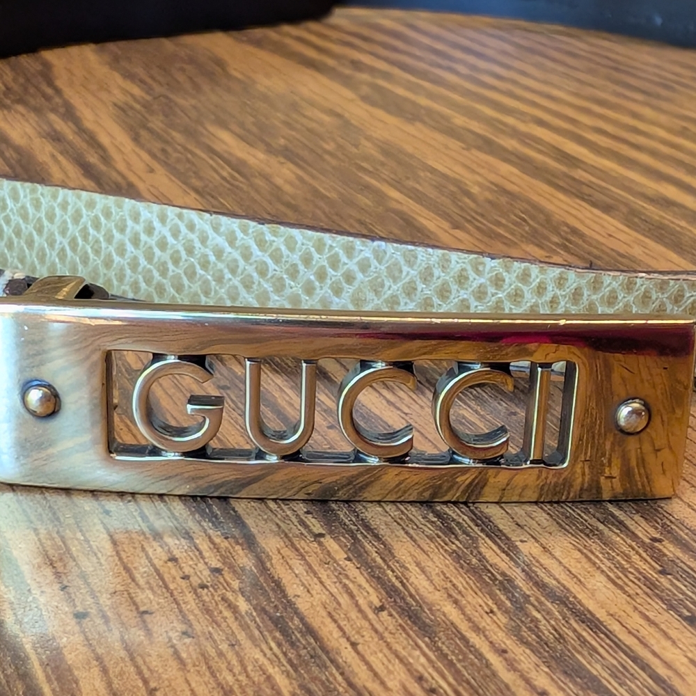 Rare Gucci Gold and Yellow Belt 💛💛💛